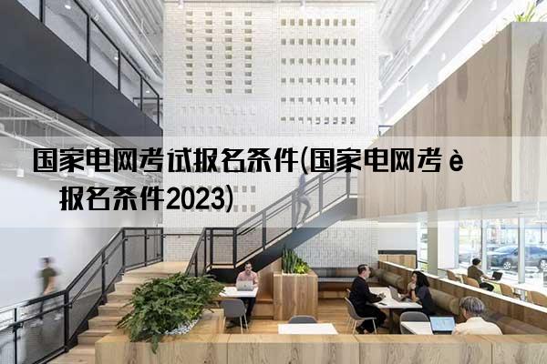 国家电网考试报名条件(国家电网考试报名条件2023)